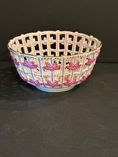 Herend reticulated basket for sale  Carlsborg