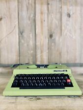 Vintage green typewriter for sale  HEYWOOD