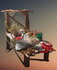 Presepe banco pesce usato  Sora