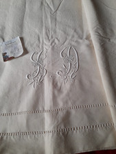 Beau drap ancien d'occasion  Chablis