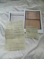 Ww1 military ephemera.emergenc for sale  HASTINGS