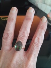 Green andesine 5.02ct for sale  READING