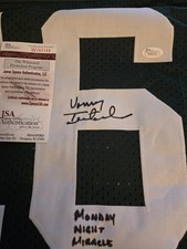 Vinny testaverde autograph for sale  Forest Hill