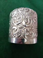 Hallmarked silver edwardian for sale  WREXHAM