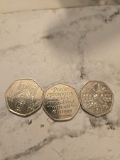 Collectable 50pence pieces for sale  AYLESFORD