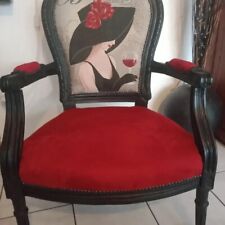 Fauteuil dame bordeau d'occasion  Seyssins