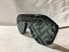 Óculos de sol feminino quadrado macio preto/prata Fendi FF M0039 autêntico novo comprar usado Óculos de sol feminino quadrado macio preto/prata Fendi FF M0039 autêntico novo comprar usado  Enviando para Brazil