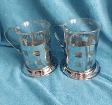 Set glass coffee for sale  RUISLIP