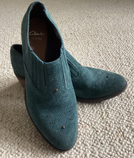 Clarks teal green for sale  UK