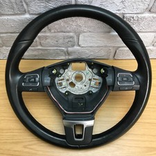 Usado, Volante de couro preto genuíno VW para T5.1 Transporter com interruptores.  17D comprar usado  Enviando para Brazil