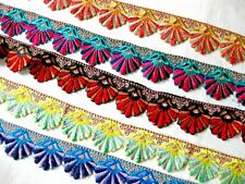 Bestickte borte bogenkante gebraucht kaufen  Stadtroda