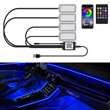 5V Auto PKW LED Ambientebeleuchtung Innenraumbeleuchtung Lichtleiste App Control comprar usado  Enviando para Brazil