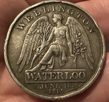 Medalha Waterloo ORIGINAL - 1815 - Thomas Campbell, artilheiro, artilharia a pé real comprar usado  Enviando para Brazil