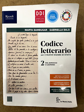 Codice letterario vol.2 usato  Roma