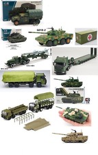 1/64 XCARTOYS G021 HQ-2 ZQT-15 TANQUE, JKM HOWO caminhão militar 8x8 contêiner NoBox comprar usado  Enviando para Brazil