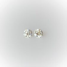Paire moissanite blanches d'occasion  Villars-les-Dombes