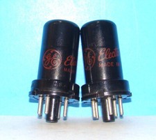 Tipo 6J5 GE rádio áudio amplificador de metal vácuo 2 tubos válvula testada 6J5GT 6J5G, usado comprar usado  Enviando para Brazil
