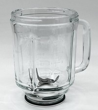 KitchenAid KSB3WH 5 xícaras liquidificador jarro de vidro de substituição com lâmina GUC ENVIO RÁPIDO, usado comprar usado  Enviando para Brazil
