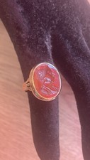 Antique intaglio gold d'occasion  Nice-