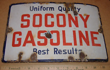 Vintage weathered socony for sale  Loves Park