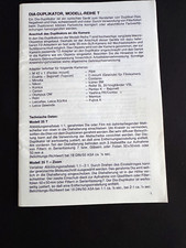 A1313 dia duplikator gebraucht kaufen  Würselen