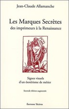 Marques secrètes imprimeurs d'occasion Marques secrètes imprimeurs d'occasion  Barr