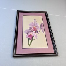 Framed orchid painting for sale  Columbia