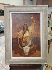 art indian painting canvas for sale  Greenville