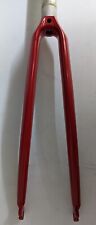 Alumínio Vermelho 700C De Estrada/acertos Garfo 1-1/8" Sem Rosca Caliper Mount com chefes comprar usado  Enviando para Brazil
