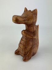 Holz drache handgeschnitzt gebraucht kaufen  Nürnberg
