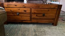 dark solid wood coffee table for sale  DARTFORD