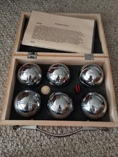 Metal petanque boules for sale  Barre