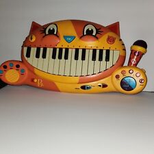 B Toys – Piano de brinquedo Meowsic – Teclado infantil piano de gato com microfone de brinquedo comprar usado  Enviando para Brazil