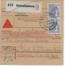 Paketkarte hohenlimburg bad gebraucht kaufen  Köngen
