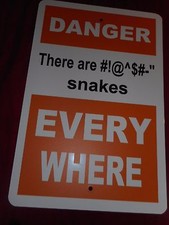 Danger snakes every for sale  Cameron