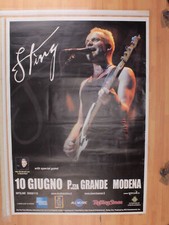 Poster concerto sting usato  Monte San Pietro