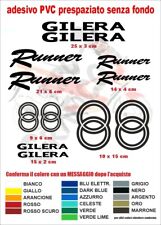Adesivi PIAGGIO GILERA RUNNER KIT replica logo scooter SP 50 125 stickers decals na sprzedaż  Wysyłka do Poland