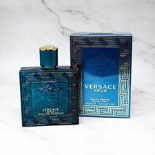 Versace Eros Eau de Parfum 100ml Spray Perfume Masculino Novo Na Caixa Frete Grátis comprar usado  Enviando para Brazil