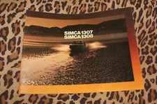 Catalogue brochure simca d'occasion  Deauville