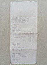 Cartier receipt ricevuta usato Cartier receipt ricevuta usato  Corropoli