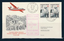 Vol swissair 1ere d'occasion  France