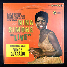 Nina Simone Live with Vince Guaraldi Coronet Stereo vinyl record LP 33 RPM, EX comprar usado Nina Simone Live with Vince Guaraldi Coronet Stereo vinyl record LP 33 RPM, EX comprar usado  Enviando para Brazil