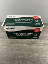 240 clinell chlorhexidine for sale  WORTHING