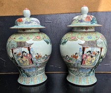 Paire vases porcelaine d'occasion  Le Havre-