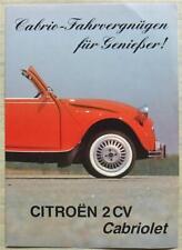 Citroen 2cv cabriolet for sale  LEICESTER