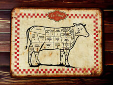 Plaque métal boeuf d'occasion  Pomérols