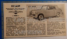 Hillman coupe minx d'occasion  Beaumont-de-Lomagne