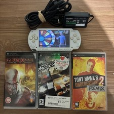 Psp white console for sale  LEATHERHEAD