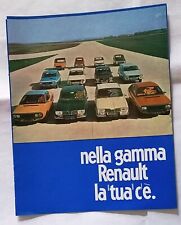 Brochure pagine renault usato  Caserta