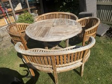 Teak garden furniture for sale  AYLESBURY